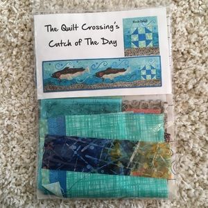 Quilting block fabric and pattern